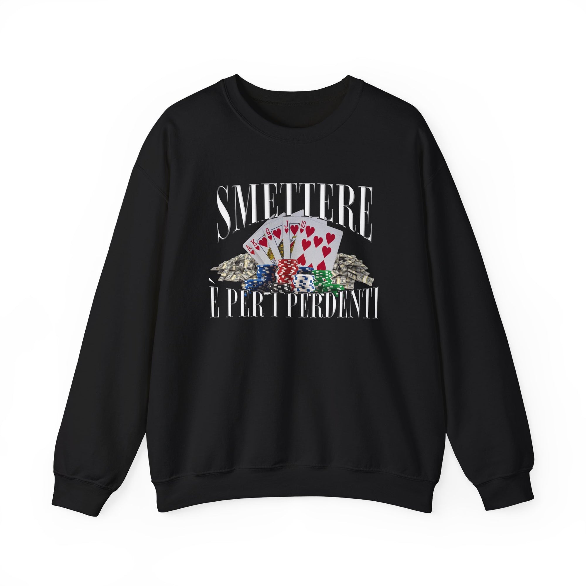 Smettere Perdenti CREWNECK Felpa