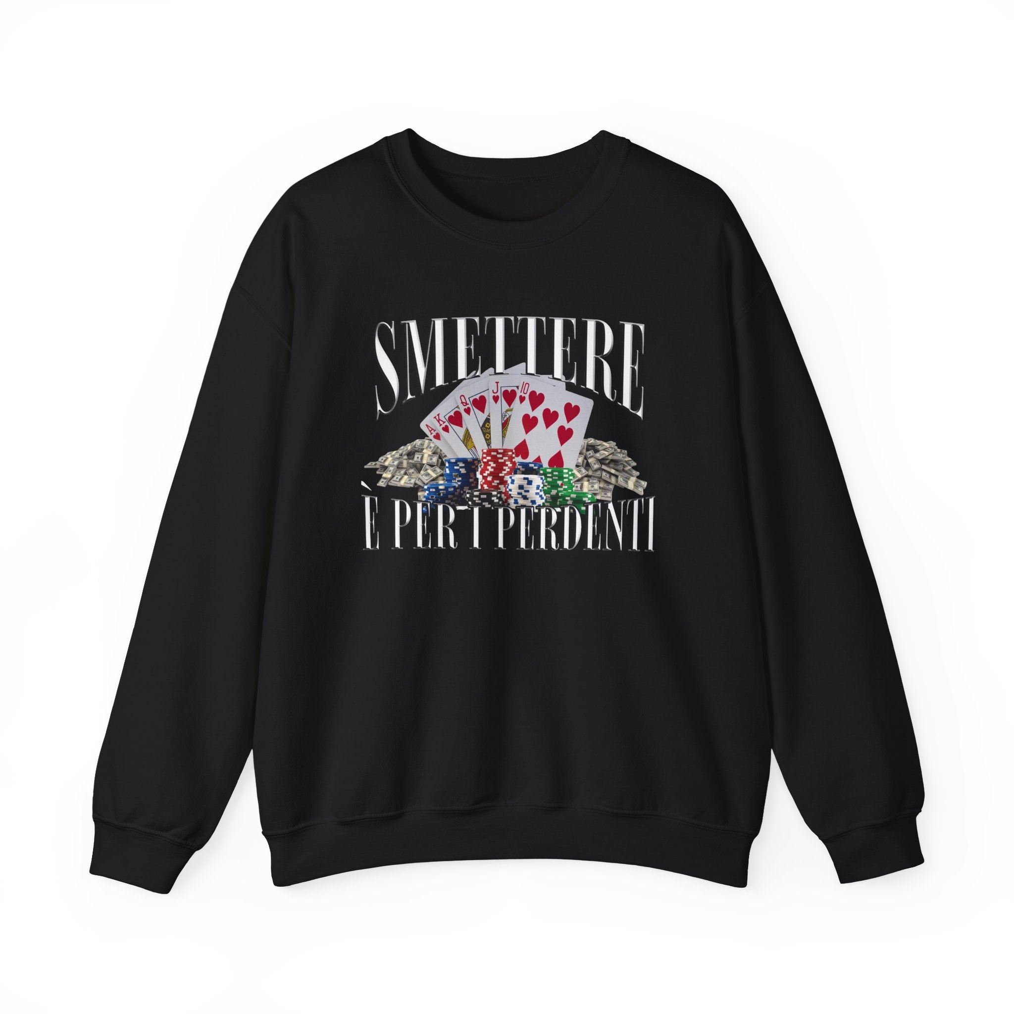 Smettere Perdenti CREWNECK Felpa