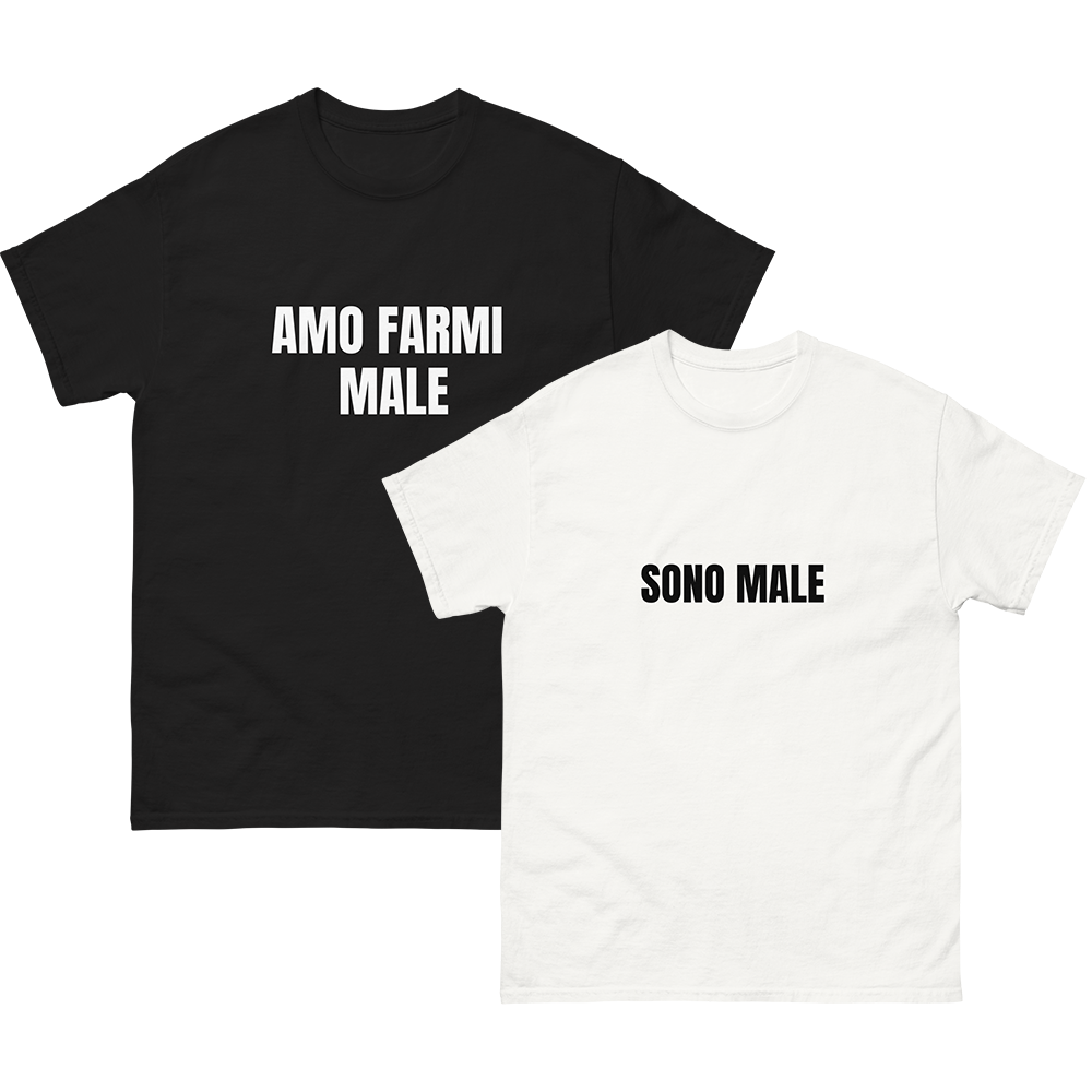 Male  2 T-SHIRT