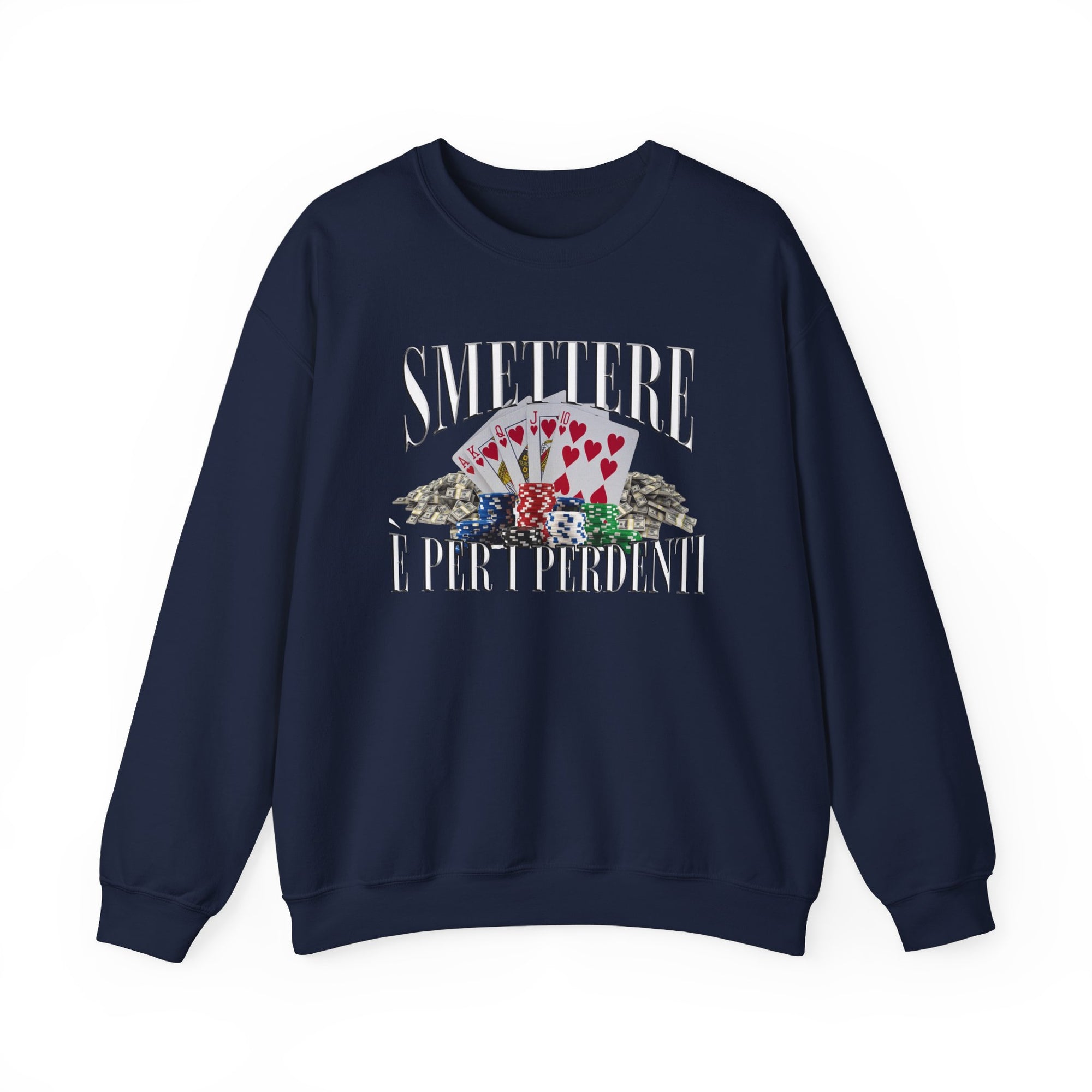 Smettere Perdenti CREWNECK Felpa