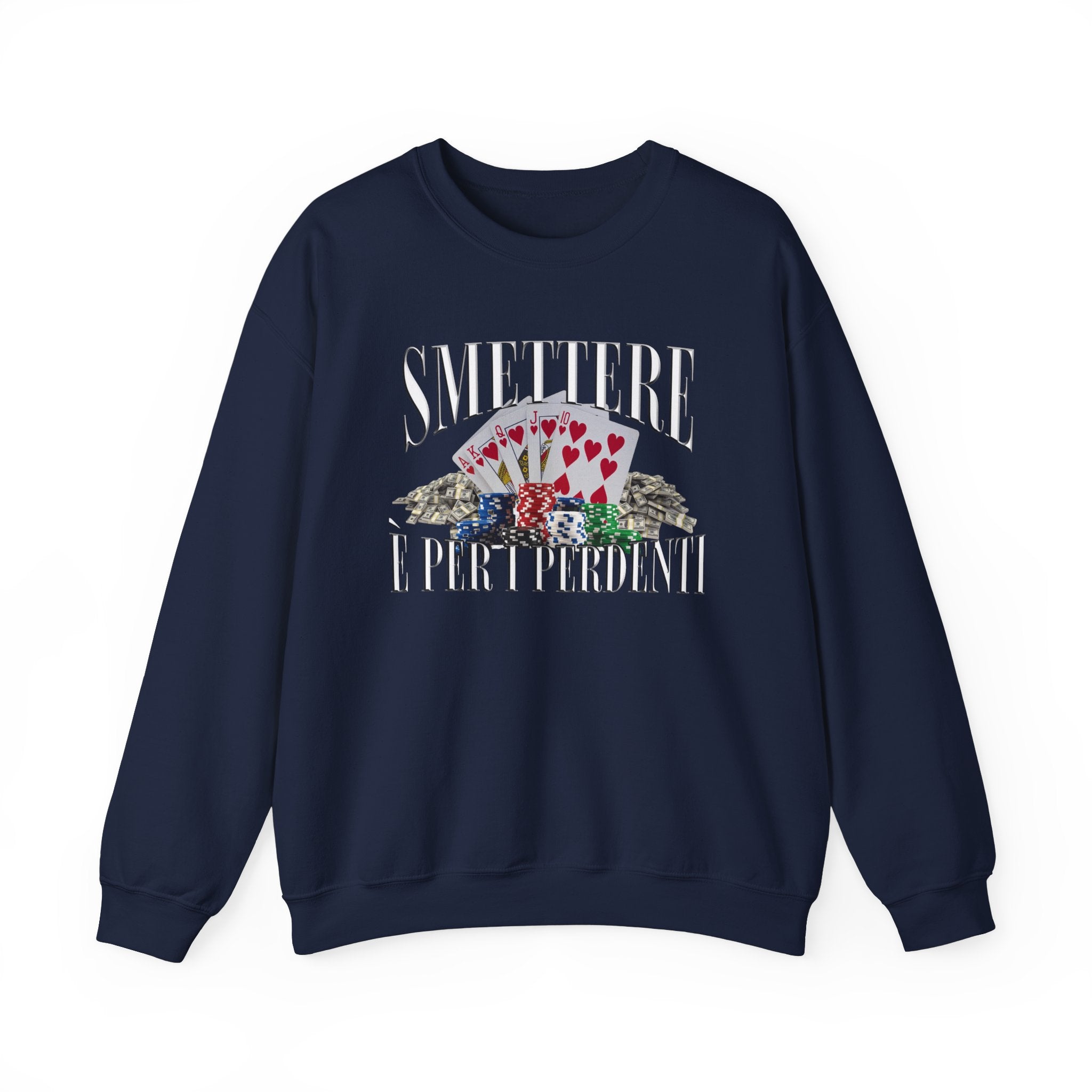 Smettere Perdenti CREWNECK Felpa