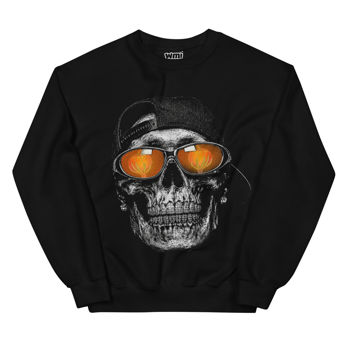 Skull Face Felpa