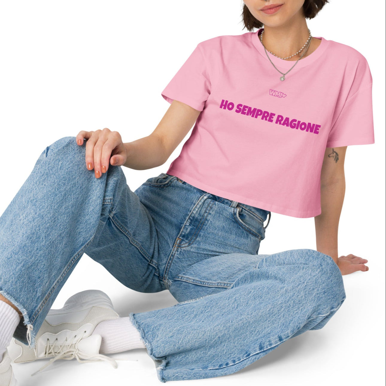 Ho Sempre ragione Crop top